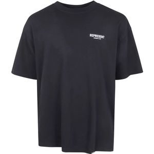 Represent, Heren, Tops, Zwart, Maat: M