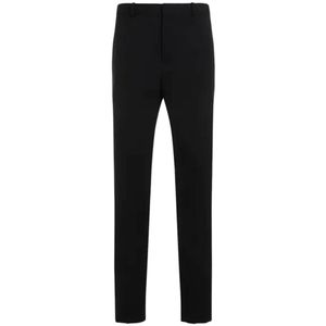 Gucci, Heren, Broeken, Zwart, Maat: XL Leer,