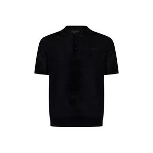 Dsquared2 Polo Hemden , Black , Heren , Maat: M
