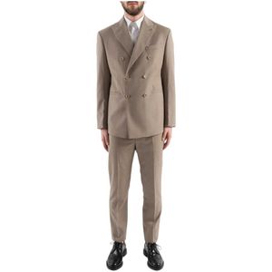 Corsinelabedoli, Heren, Pakken, Beige, Maat: S