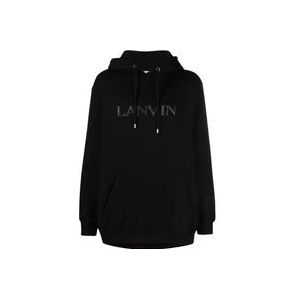 Lanvin Oversized Puffer Sweater , Black , Heren , Maat: M