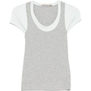 Paloma Wool, Dames, Tops, Grijs, Maat: L Wol,
