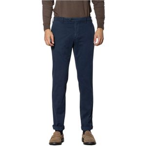 Mason's, Heren, Broeken, Blauw, Maat: XS Katoen,