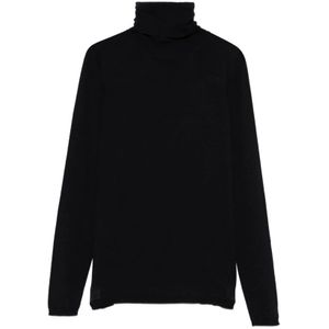 Max Mara, Dames, Truien, Blauw, Maat: L Wol,