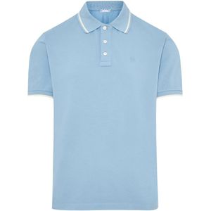 Jacob Cohën, Heren, Tops, Blauw, Maat: 2XL Katoen,