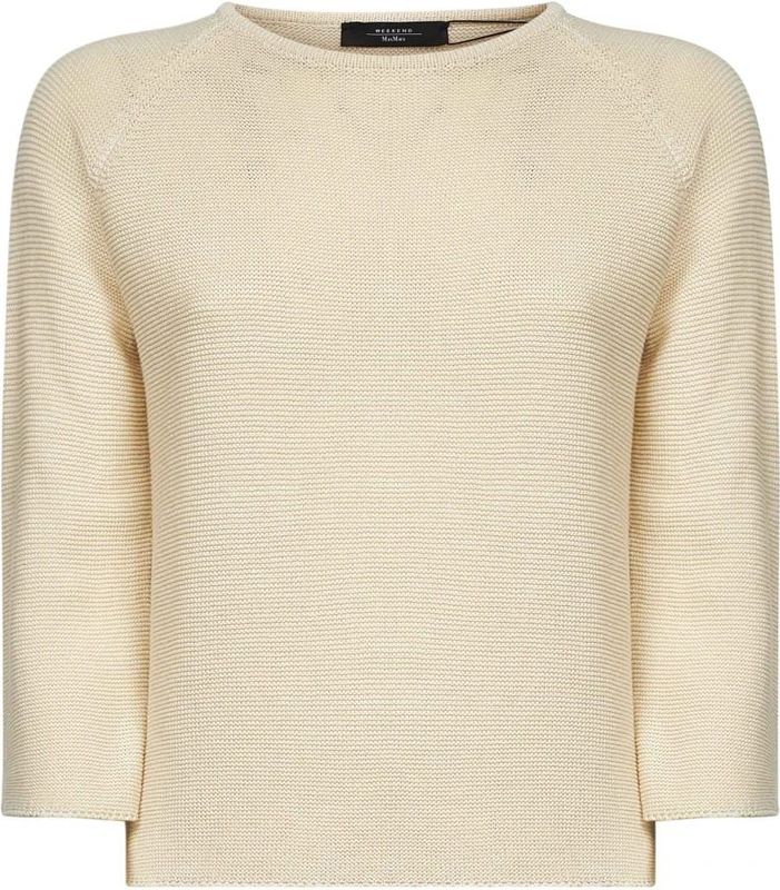 Gebreide pullover met ronde hals, model 'ADDOTTO'