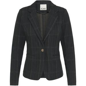 ICHI Blazers 'ICHKATE'  navy / zwart / wit