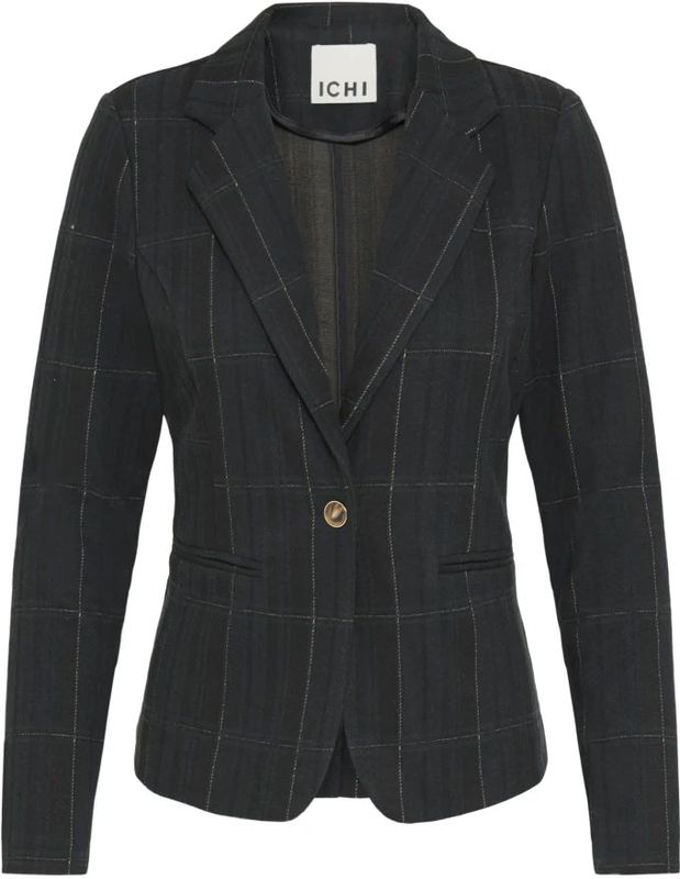 ICHI Blazers 'ICHKATE'  navy / zwart / wit