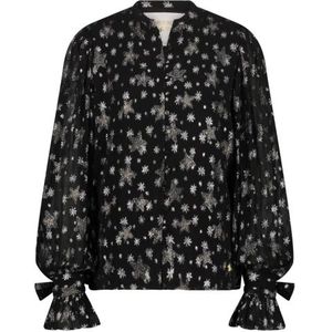 Fabienne Chapot, Dames, Blouses & Shirts, Zwart, Maat: XS Viscose,