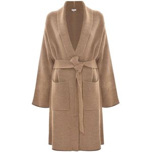 Kocca, Dames, Truien, Bruin, Maat: L Wol,