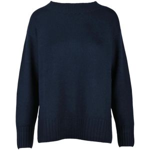 Drumohr, Dames, Truien, Blauw, Maat: M Wol,