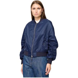 Ermanno Scervino, Dames, Sweatshirts & Hoodies, Blauw, Maat: XS Katoen,