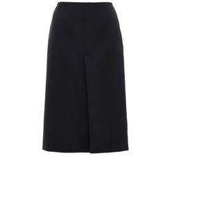 Gucci, Dames, Rokken, Zwart, Maat: S Wol,