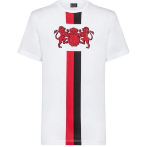 Billionaire, Heren, Tops, Wit, Maat: XS Katoen,