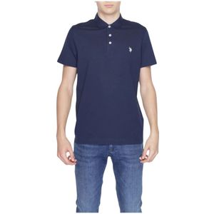 U.s. Polo Assn. - Polo Shirt - Blauw - Heren - Katoen