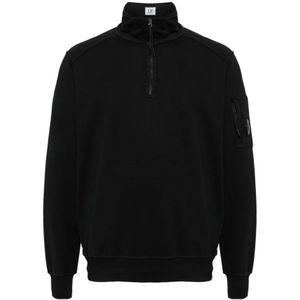 C.p. Company, Heren, Sweatshirts & Hoodies, Zwart, Maat: 2XL Katoen,