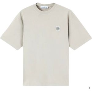 Stone Island, Heren, Tops, Grijs, Maat: L Katoen,