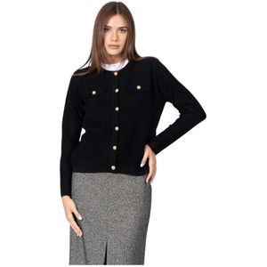 Kocca, Dames, Truien, Zwart, Maat: L Wol,