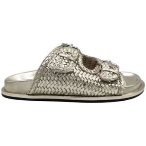 Elena Iachi, Dames, Schoenen, Geel, Maat: 37 EU Leer,