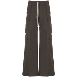 Rick Owens, Heren, Broeken, Grijs, Maat: S