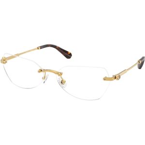 Swarovski - Sk 1031 - Optisch Montuur - Donker Goud - Randloos