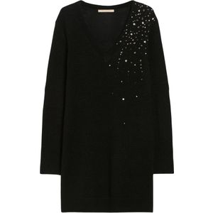 Pennyblack, Dames, Jurken, Zwart, Maat: M Wol,