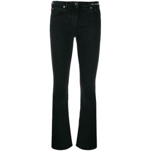 Valentino, Dames, Jeans, Zwart, Maat: W28 Leer,