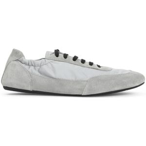 Prada - Grijze Sneakers - Dames - Nube - Polyester