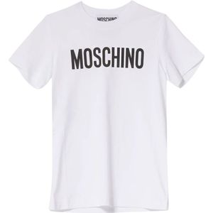 Moschino, Dames, Tops, Wit, Maat: XS Katoen,