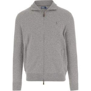 Polo Ralph Lauren - Coltrui - Grijs - Wolmix - Lange Mouwen