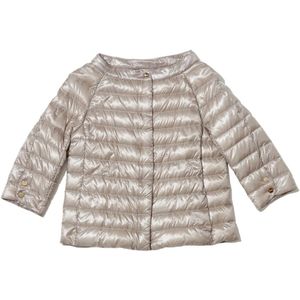 Herno, Dames, Jassen, Roze, Maat: L Nylon,