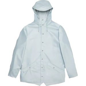 Rains, unisex, Jassen, Blauw, Maat: L