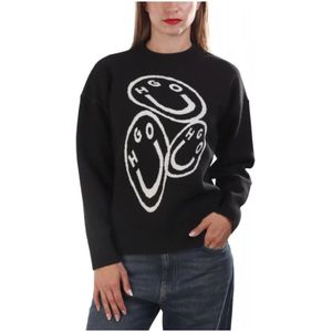 HUGO - Seginy - Gebreide Trui - Open Miscellaneous - Met HAPPY HUGO Jacquard