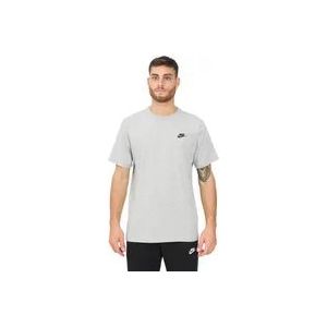 Nike Sportswear Club T-Shirt in Grijs , Gray , unisex , Maat: XL