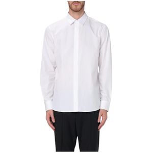 Valentino - Tijdloos Wit Formeel Overhemd - Katoen