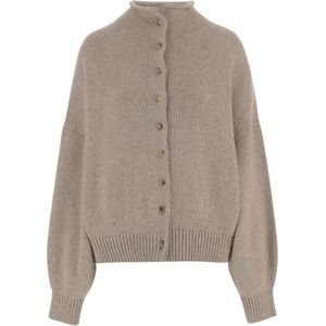 Khaite, Dames, Truien, Beige, Maat: XS Kasjmier,