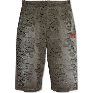 Diesel, Heren, Korte broeken, Groen, Maat: L Katoen,