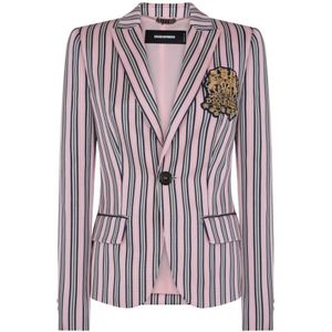 Dsquared2, Dames, Jassen, Veelkleurig, Maat: S Katoen,