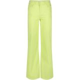 Fabienne Chapot - Wide Leg Denim Broek - Groen - Denim - Mid-Rise Taille - Extra Wijde Pijpen