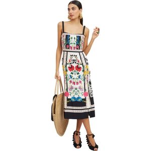 La DoubleJ, Dames, Jurken, Veelkleurig, Maat: L Viscose,