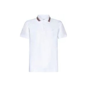 Burberry Witte T-shirts en Polos , White , Heren , Maat: XS