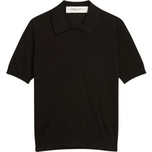 Golden Goose, Dames, Tops, Zwart, Maat: S