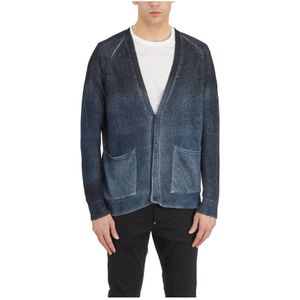 Avant Toi, Heren, Truien, Blauw, Maat: M