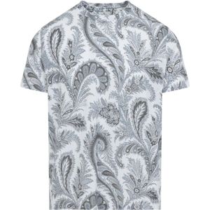 Etro, Heren, Tops, Grijs, Maat: XL Katoen,