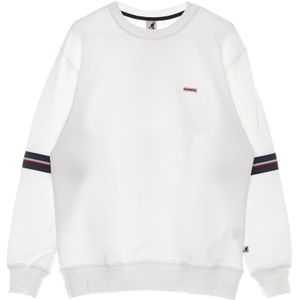 Kangol, Heren, Sweatshirts & Hoodies, Wit, Maat: L Katoen,