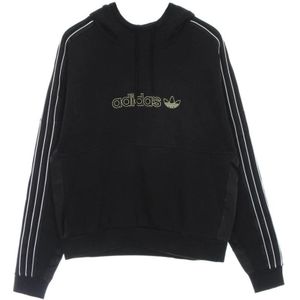 Adidas, Heren, Sweatshirts & Hoodies, Zwart, Maat: S Katoen,