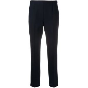 Peserico, Dames, Broeken, Zwart, Maat: 4XL Katoen,