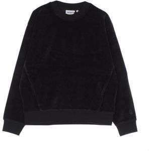 Carhartt Wip, Heren, Sweatshirts & Hoodies, Zwart, Maat: L Katoen,