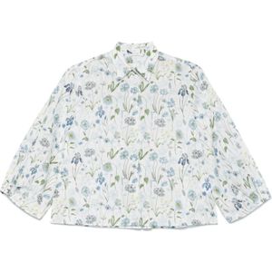 Xacus, Dames, Blouses & Shirts, Veelkleurig, Maat: M Katoen,