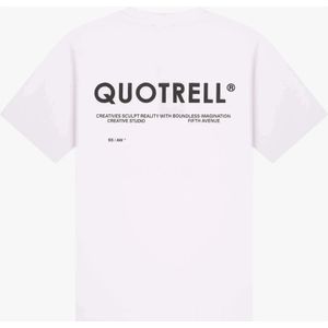 Quotrell, Heren, Tops, Wit, Maat: M Katoen,